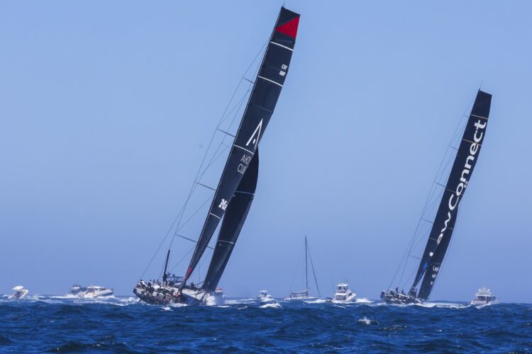Comanche, defending champion LawConnect lead early in Sydney to Hobart yacht race